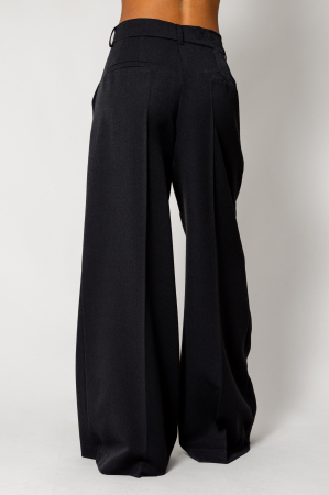 Black elegant long pants [2]