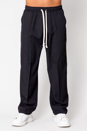 PROMOTII - Pantalon lung cu snur Black II