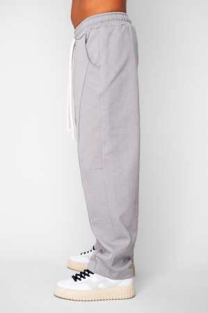 Pantaloni lungi Baloon Fit din 100% Bumbac - 400gr/mp Premium Edition Grey [1]