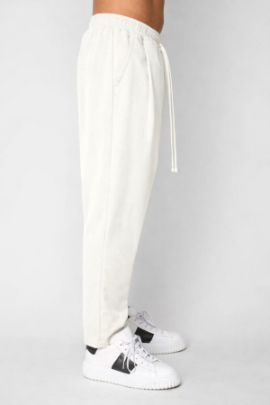 Pantaloni lungi cu snur usor conic Off White [1]
