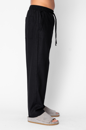 Long IN trousers with drawstring Black [1]