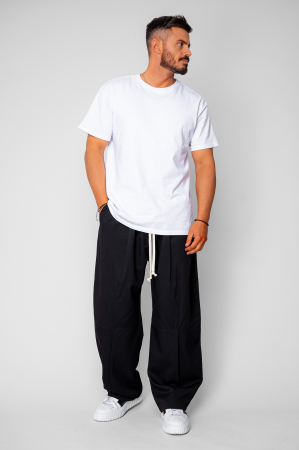 Pantaloni lungi drepti Baloon Fit Black [1]