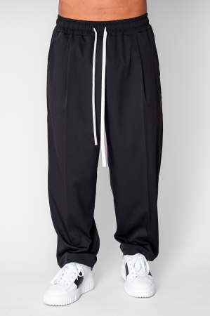 BARBATI - Pantaloni lungi Oversized Black