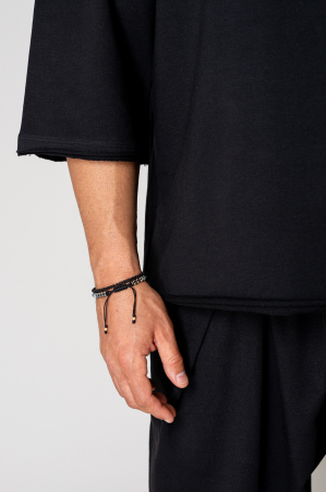 Set Flex Oversized T-Shirt and Baggy Pants Black [6]