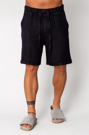 Pantaloni scurt din IN Black [0]