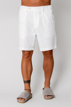 IN shorts with botton closure White [1]