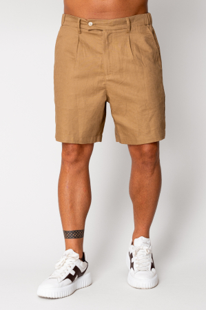 IN shorts with botton closure Beige [1]