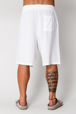 Pantaloni scurt din IN cu snur Off White [3]