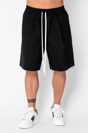 Pantaloni scurti - Pantaloni scurti Oversized Black
