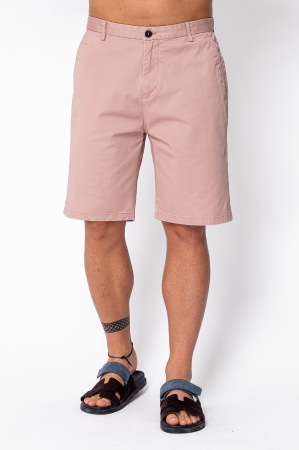 NOUTATI - Pantaloni scurti cu nasture din bumbac Rose