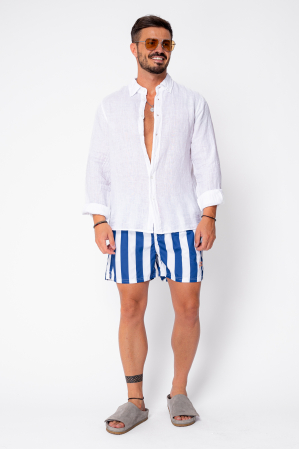 Swimming shorts Line Blue/White [1]