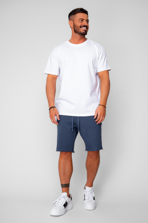 Pantaloni scurti din bumbac Blue [3]