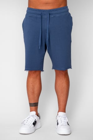 Barbati - Pantaloni scurti din bumbac Blue