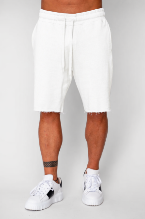 Pantaloni scurti - Pantaloni scurti din bumbac White