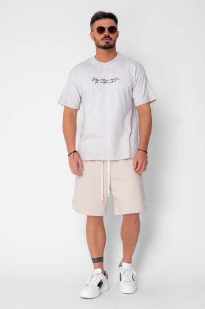 Pantaloni scurti Kobe Oversized Beige [3]