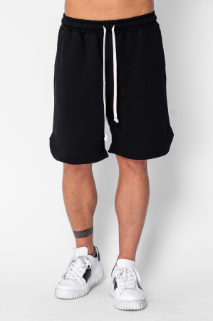 BARBATI - Pantaloni scurti Kobe Oversized Black