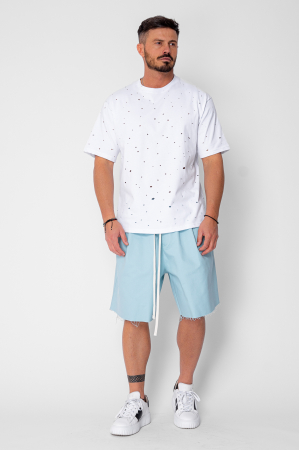 Pantaloni scurti Oversized Blue [3]
