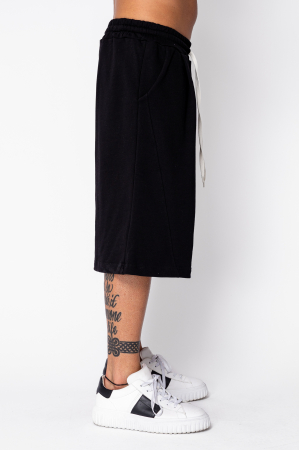 Super Oversized Short Pants Black [1]