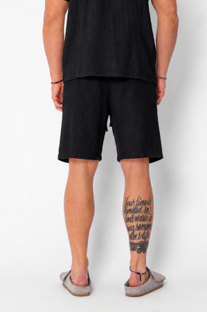 Pantaloni scurti tricotati Black [2]