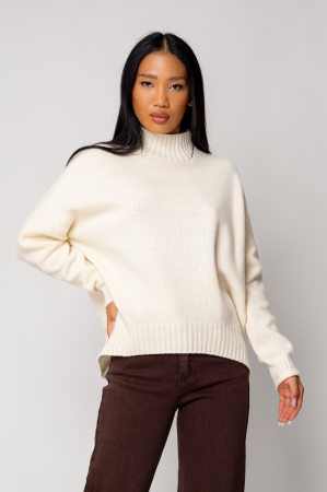 Asymmetrical sweater made of 100% wool Off White [1]