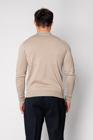 Knitted sweater Beige [2]