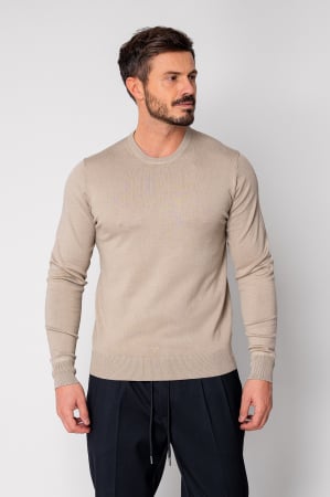 NOUTATI - Pulover barbati Beige
