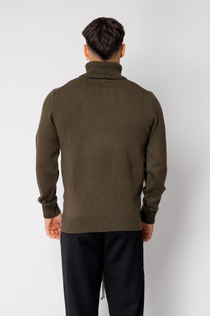 Knitted sweater Kaki [2]