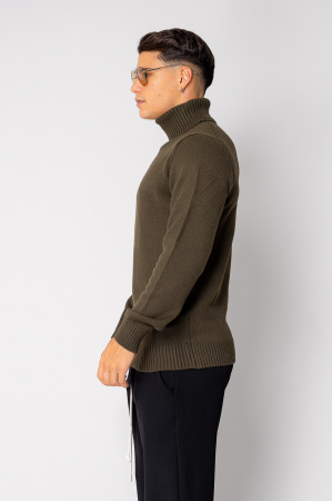 Knitted sweater Kaki [1]