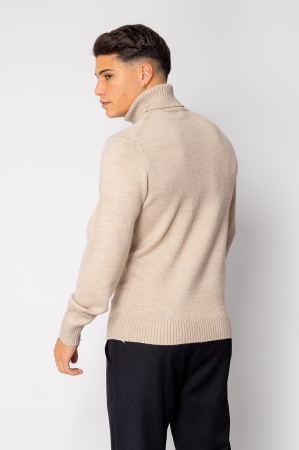 Knitted sweater Light Beige [2]