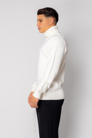 Knitted sweater Off White [1]