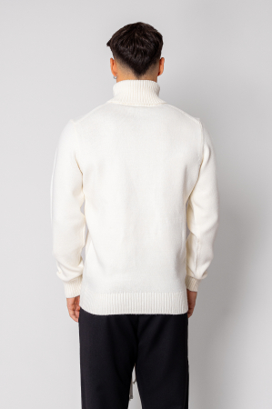 Knitted sweater Off White [2]