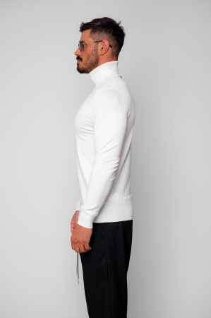 Pulover cu guler inalt Off White [1]