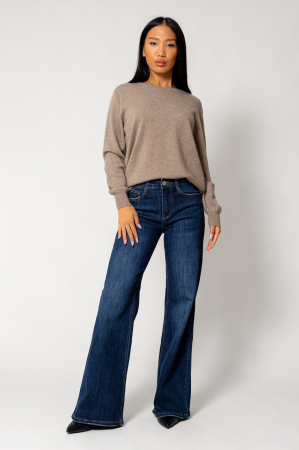 100% Cashmere Taupe sweater [3]