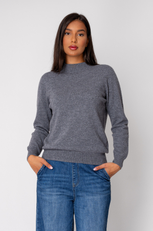 WOMEN - 100% Cashmere Grey sweater