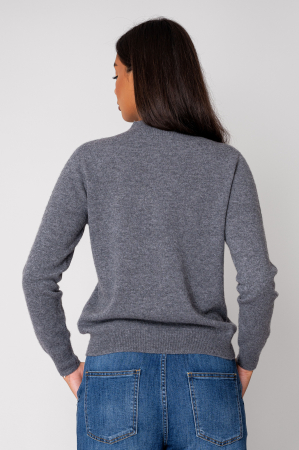 100% Cashmere Grey sweater [2]