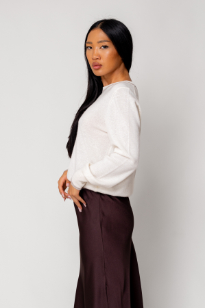 100% Cashmere Off  White/Cream sweater [1]