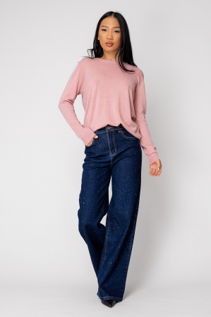 Pulover din 100% Lana, Pink [4]