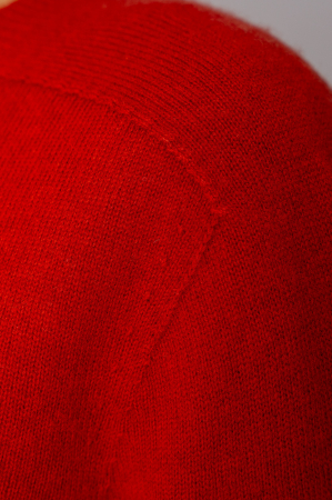 Pulover din 100% Lana, Brick [3]