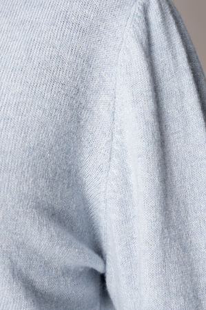 Whitewool and cashmere blend sweater Sky Blue [3]