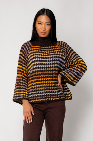 Brown wool blend sweater [2]