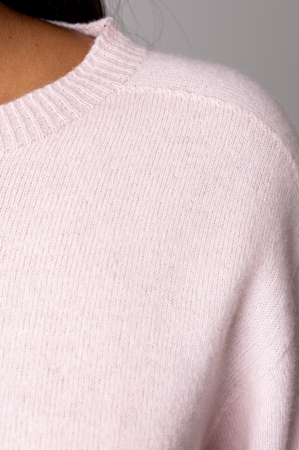 Pink wool and cashmere blend sweater [2]