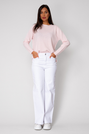 Pink wool and cashmere blend sweater [3]