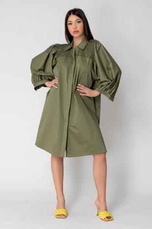 Kaki wide dress [1]