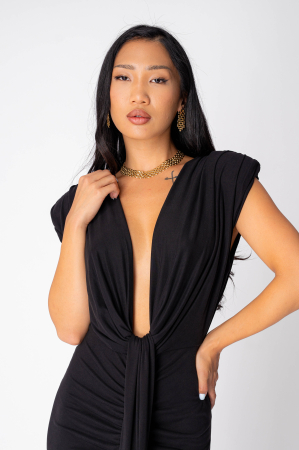 Rochie lunga Black [4]