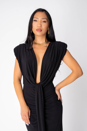 Rochie lunga Black [3]