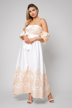 SALE - Long dress Off White/Cream