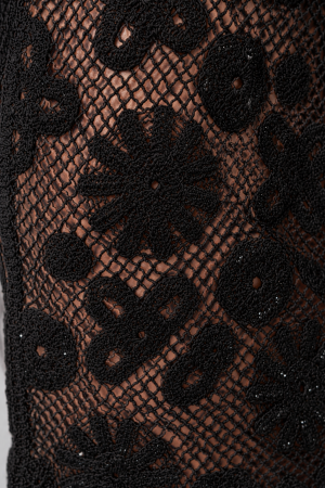 Rochie tricotata de plaja Black [2]
