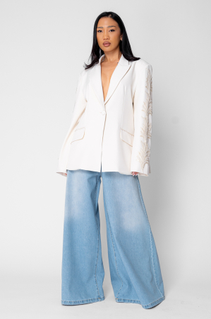 Jacket with appliqués on the sleeve Off White [1]