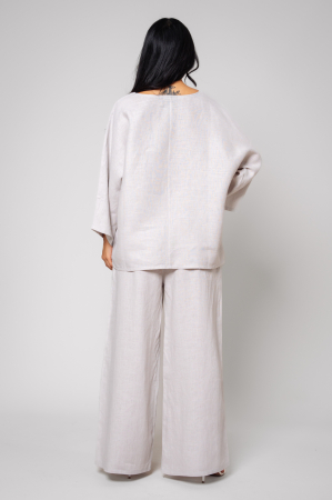 Set Kalie II Bluza si Pantalon lung 100% in Light Grey [2]