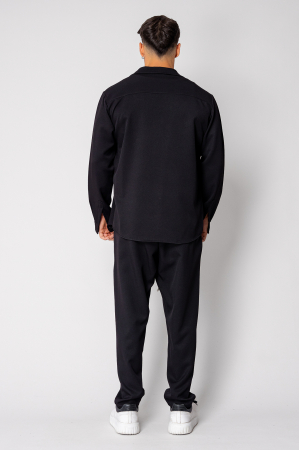 Set Camasa cu buzunare si pantalon lung Black III [3]